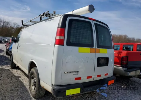 2013 Chevrolet Express G2500 z USA, uszkodzony, nr VIN 1GCWGFCA6D1142611